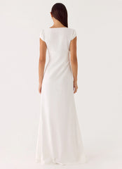 Never Really Over Maxi Dress - White