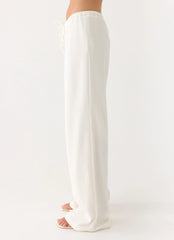 Henry Low Rise Pant - Ivory
