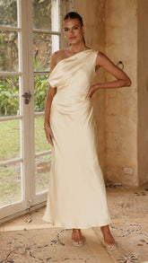 Gigi Maxi Dress - Lemon
