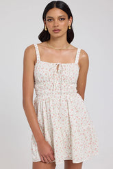 Luck & Trouble Ditsy Floral Isola Mini Dress Floral Print