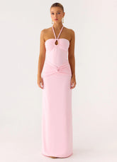Sacred Maxi Dress - Pale Pink