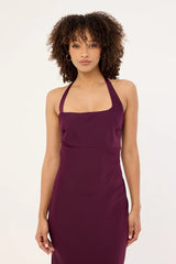 Perfect Stranger Hazel Maxi Dress Plum