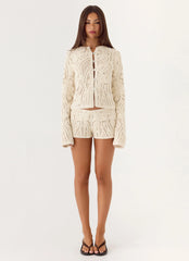 Ellington Long Sleeve Top - Ivory