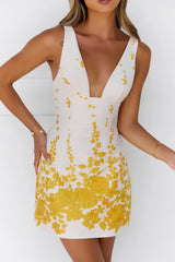 Passionflower Mini Dress Pink