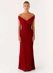 Chantelle Maxi Dress - Red