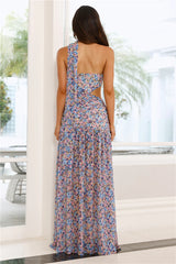 What A Girl Loves Strapless Maxi Dress Multi