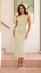 Lilah Midi Dress - Sage