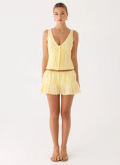 Aberley Skort - Yellow