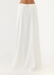 She Means It Maxi Skirt - Ivory