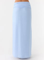 Remee Maxi Skirt - Blue