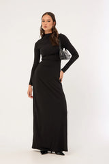 Perfect Stranger Rosie Long Sleeve Maxi Dress Black