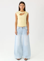 Luxie Top - Yellow