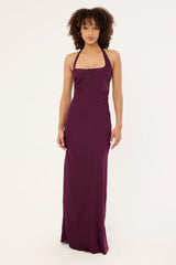 Perfect Stranger Hazel Maxi Dress Plum