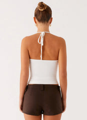 Palm Beach Top - Ivory
