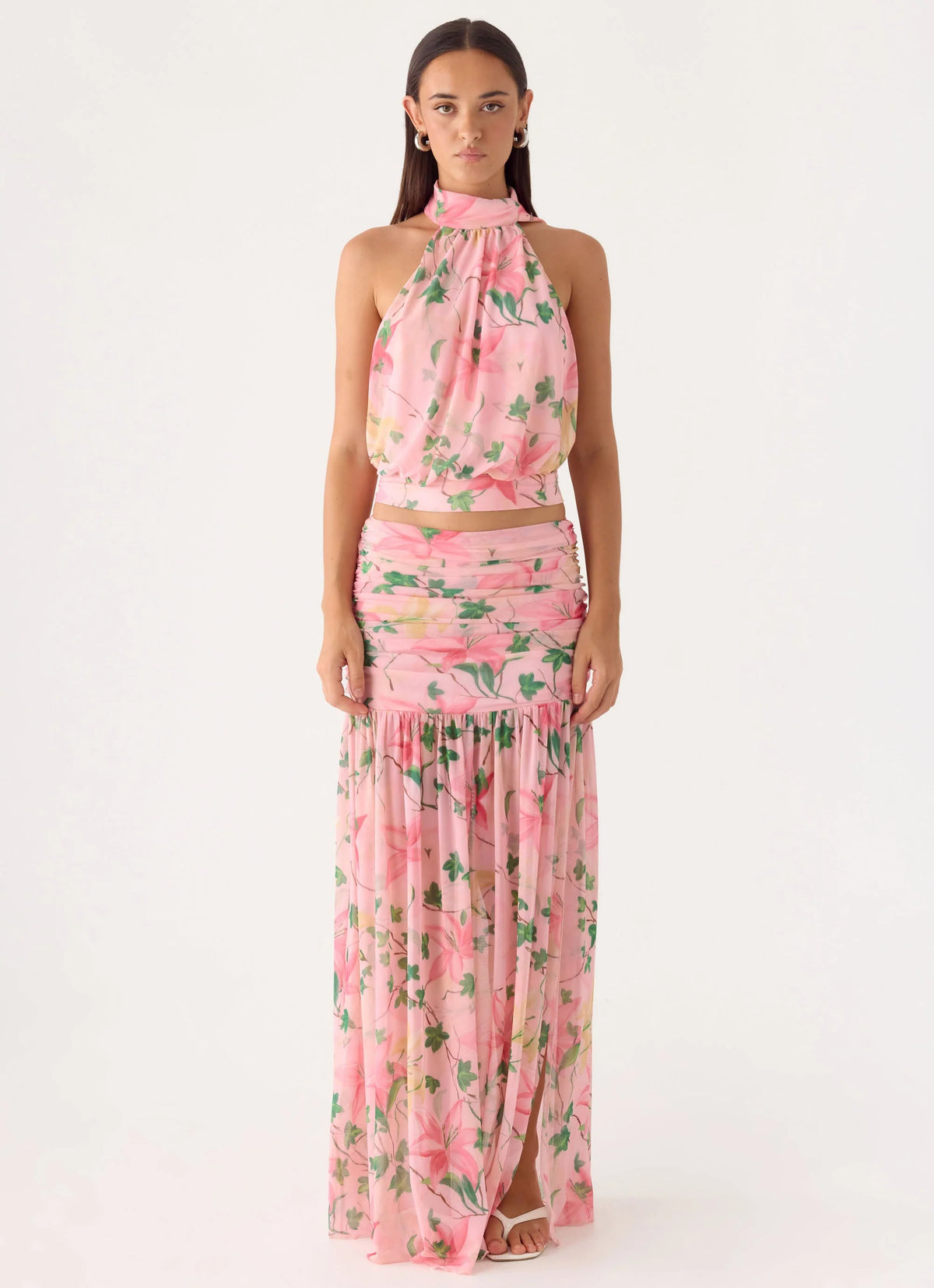 Cantrall Maxi Skirt - Blooming Spring